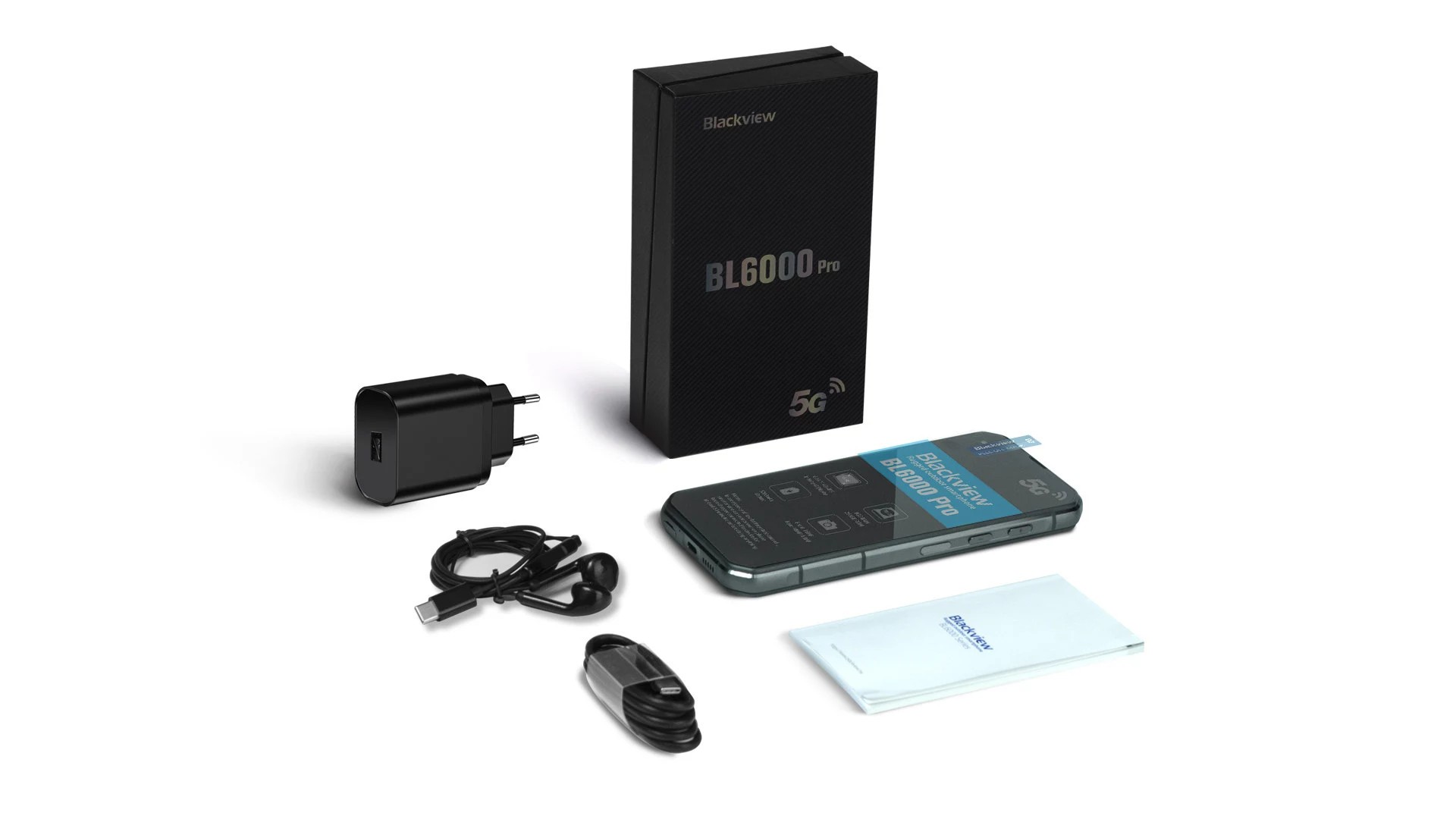 Blackview BL6000 Pro 5G - комплектация