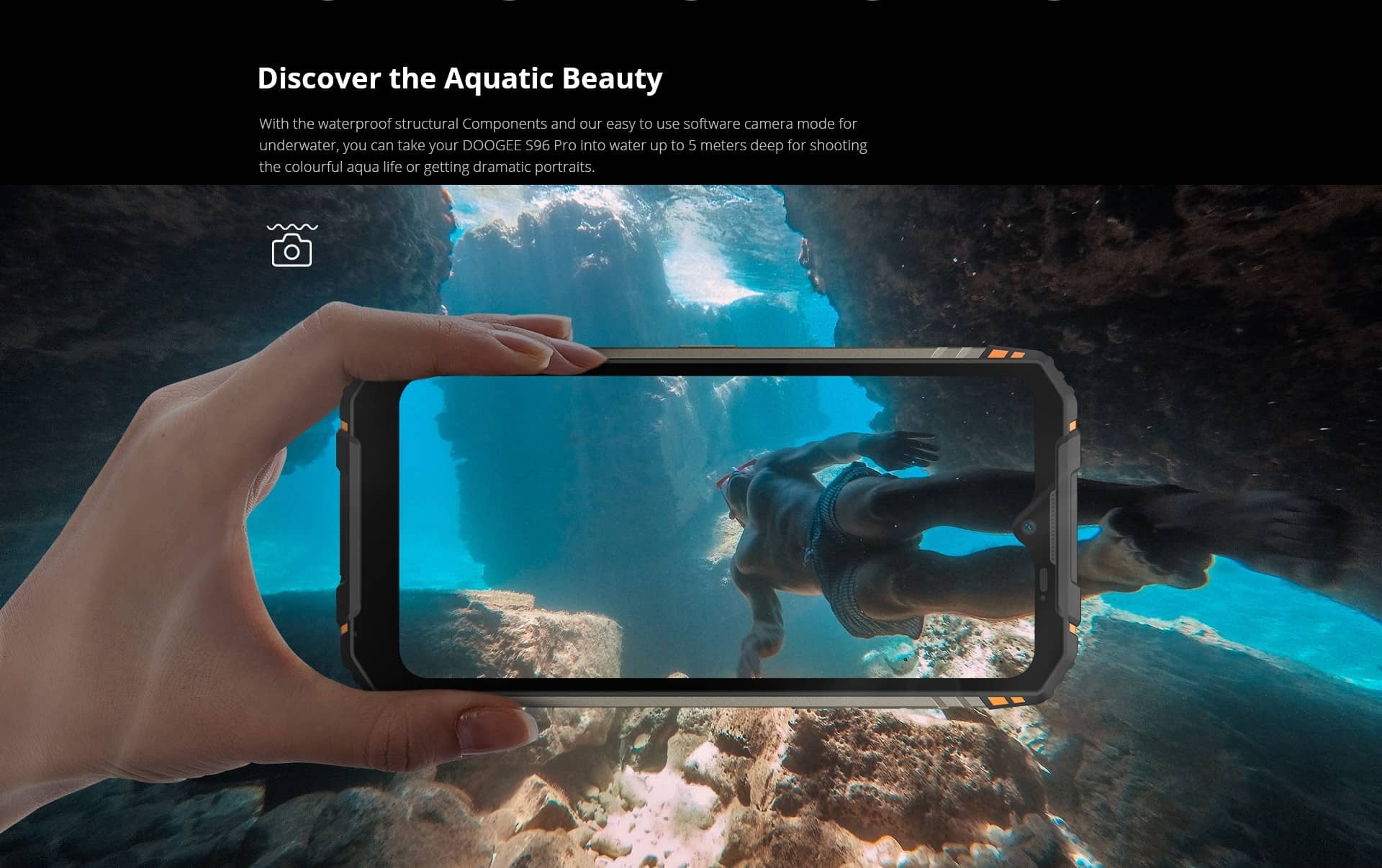 Doogee S96 Pro - подводная камера смартфона