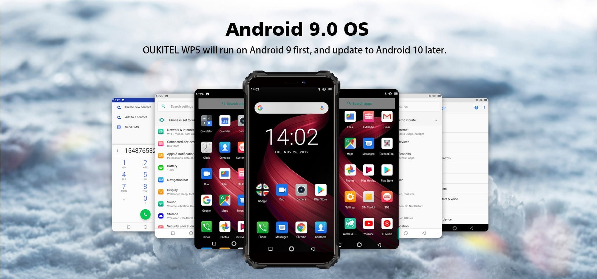 Oukitel WP5 - Android 9
